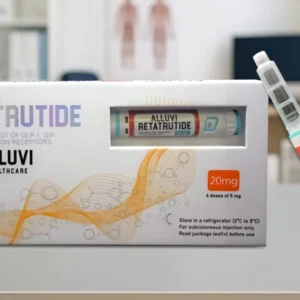 Retatrutide 20mg research peptide in sterile vial